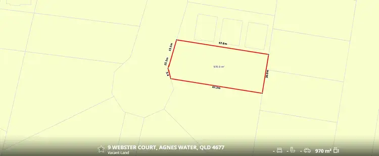 Third view of Homely land listing, 9 Webster Court, Agnes Water QLD 4677