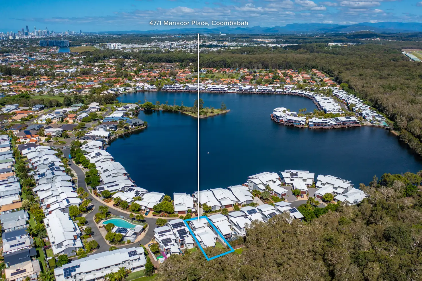Main view of Homely townhouse listing, 47/1 Manacor Place, Coombabah QLD 4216