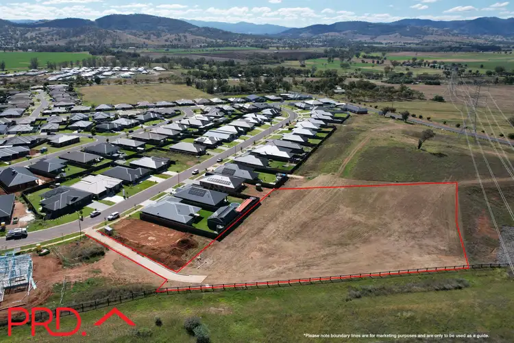 Main view of Homely land listing, 36 Currawong Drive, Tamworth NSW 2340