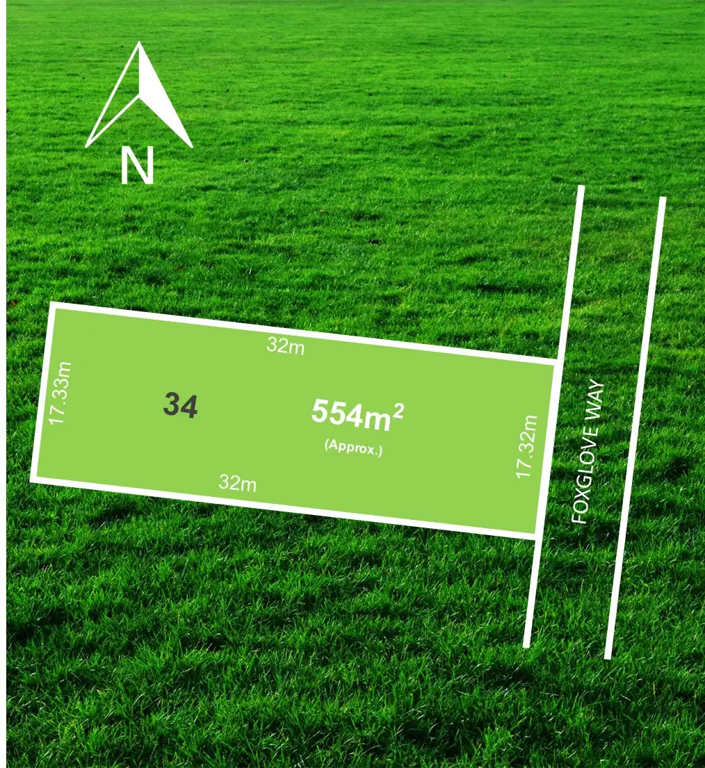 Main view of Homely land listing, 34 Foxglove Way, Lara VIC 3212