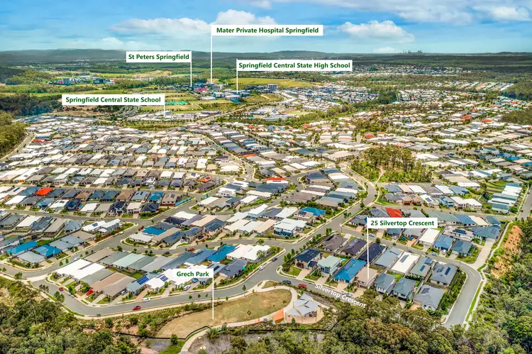 Second view of Homely house listing, 25 Silvertop Crescent, Spring Mountain QLD 4300