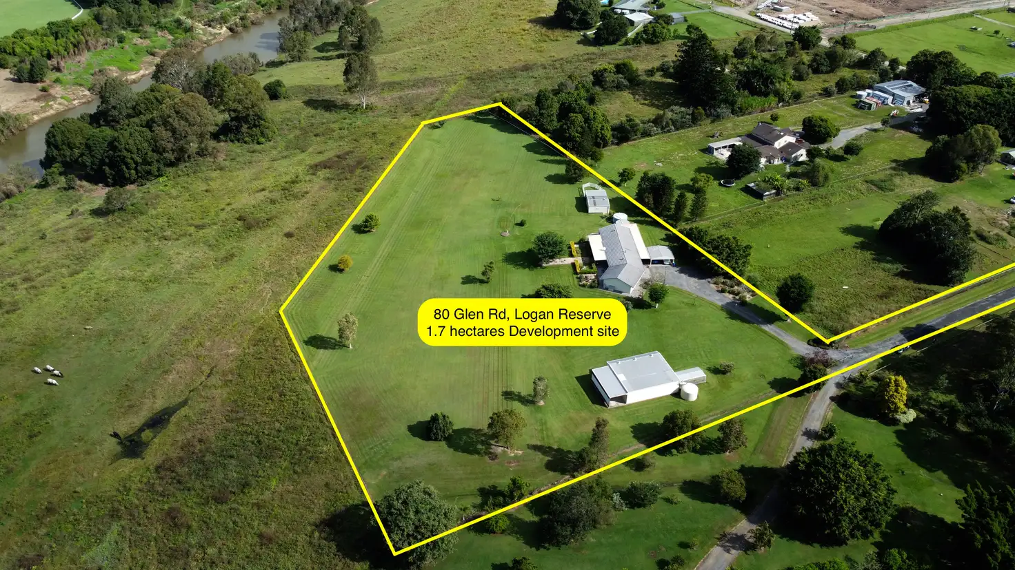 Main view of Homely rural property listing, 80 Glen Road, Logan Reserve QLD 4133