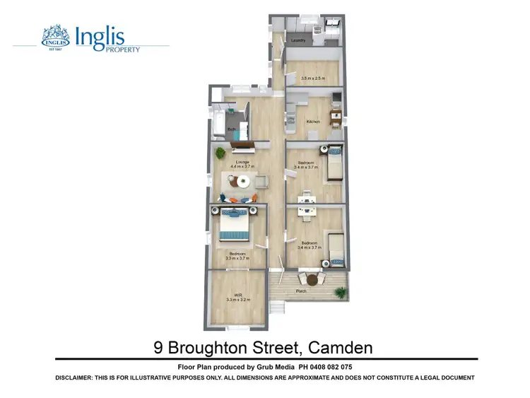 Fifth view of Homely house listing, 9 Broughton Street, Camden NSW 2570
