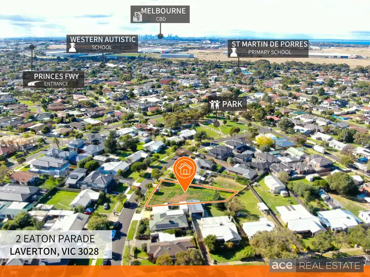 Third view of Homely land listing, 2 Eaton Parade, Laverton VIC 3028