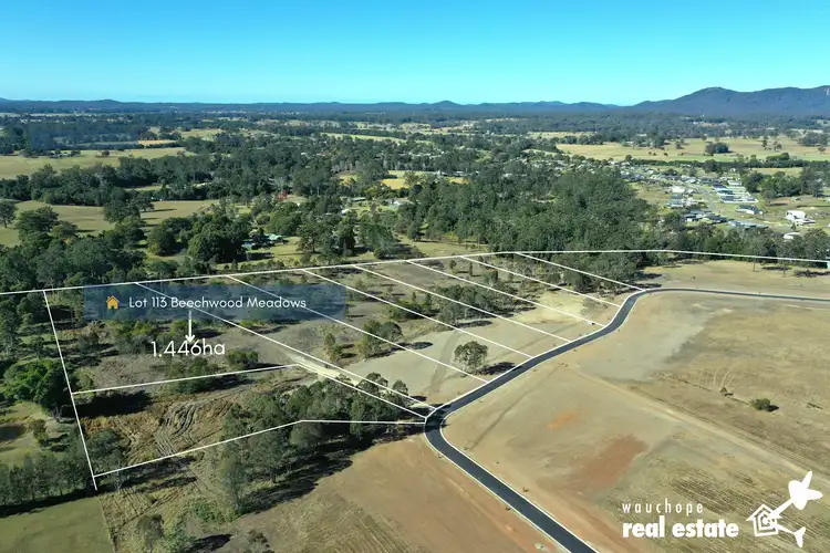 Main view of Homely land listing, Lot 113 Stage 5 Beechwood Meadows, Beechwood NSW 2446