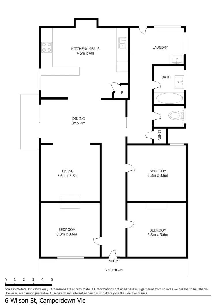 Fourth view of Homely house listing, 6 Wilson Street, Camperdown VIC 3260