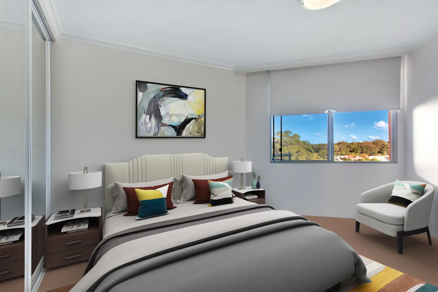 Main view of Homely apartment listing, 136/107 Pacific Highway, Hornsby NSW 2077
