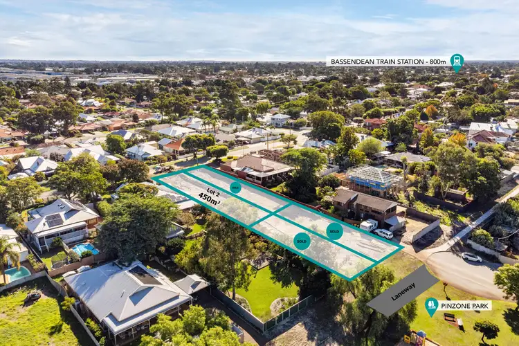 Third view of Homely land listing, 101A Kenny Street, Bassendean WA 6054