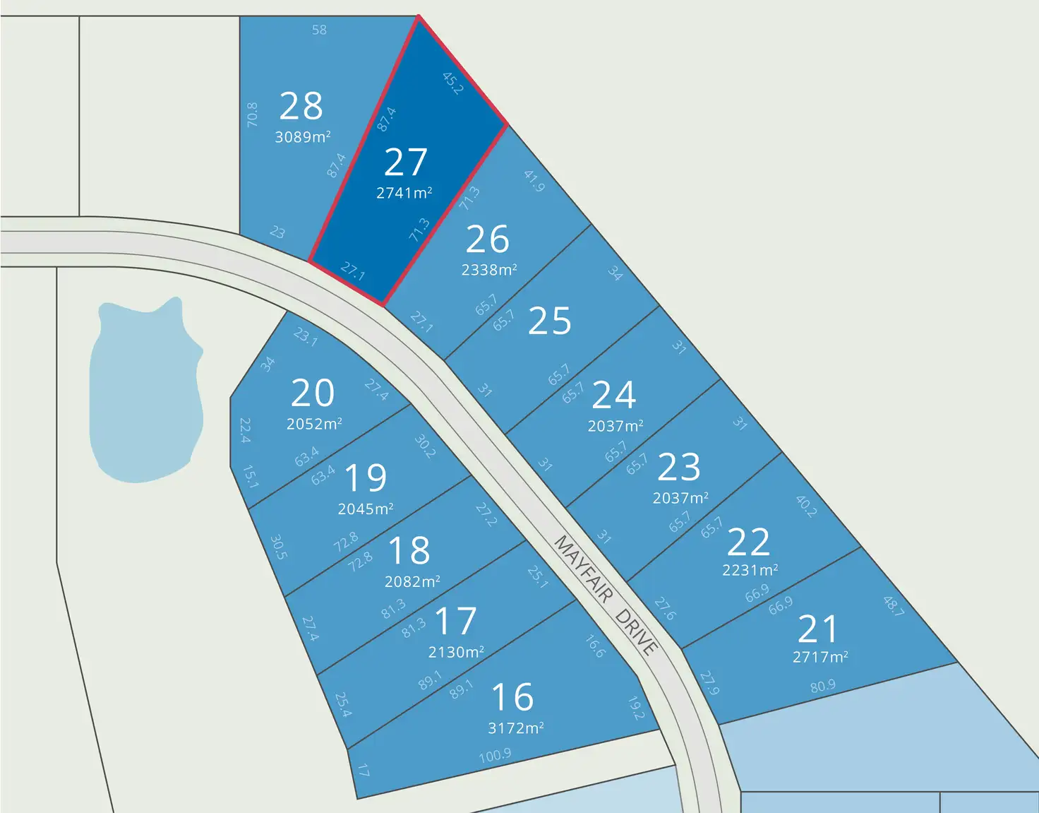 Main view of Homely land listing, Lot 27 Mayfair Drive, Benalla VIC 3672