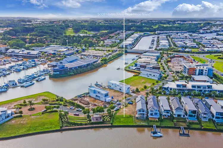 Main view of Homely land listing, 5009 Harbourview Drive, Hope Island QLD 4212