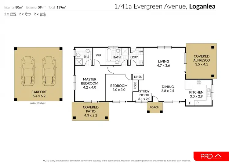 Main view of Homely house listing, 1/41A Evergreen Avenue, Loganlea QLD 4131