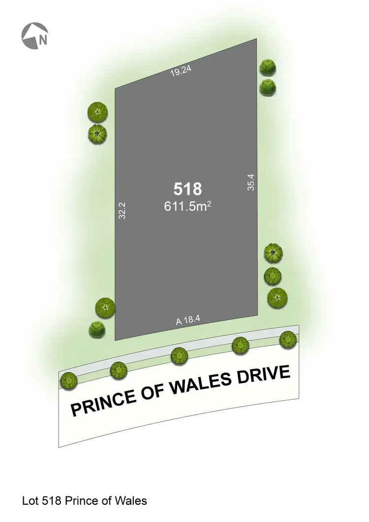 Third view of Homely land listing, Lot 518 Prince of Wales Drive, Dunbogan NSW 2443