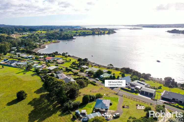 Main view of Homely land listing, 148 Sunset Boulevard, Clarence Point TAS 7270
