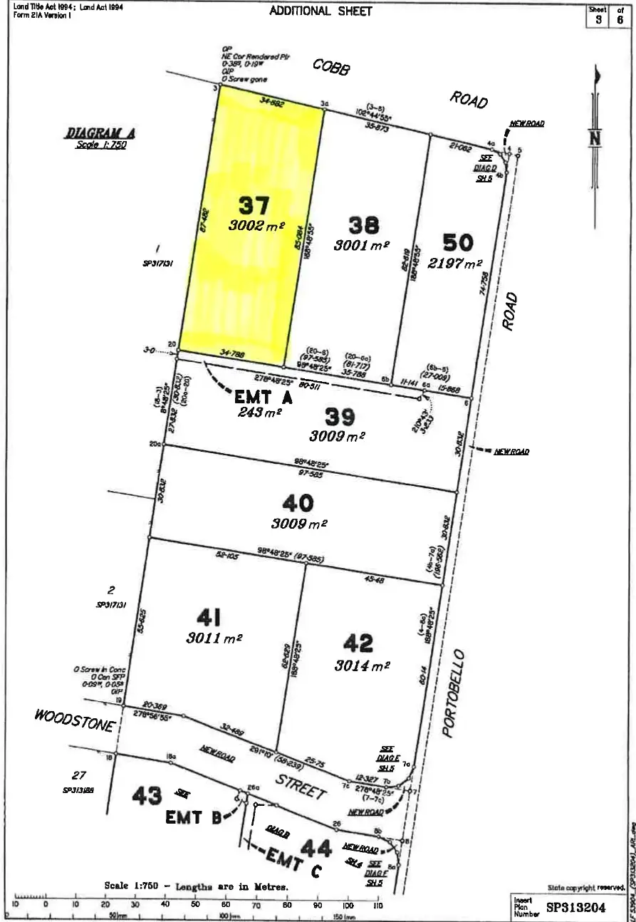 Main view of Homely land listing, 116 Cobb Road, Burpengary East QLD 4505