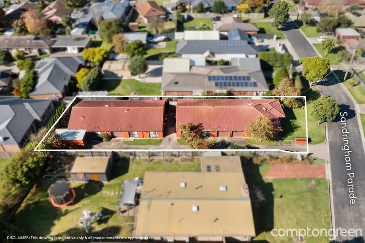 Second view of Homely block of units listing, 1, 2, 3 & 4/34 Sandringham Parade, Newtown VIC 3220