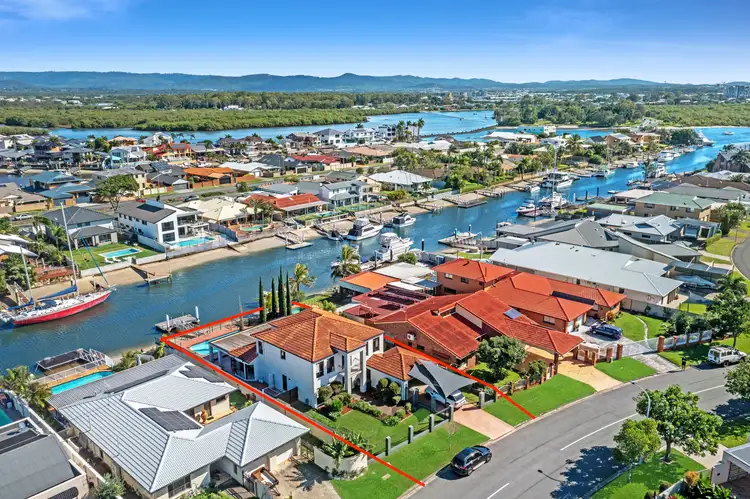 Main view of Homely house listing, 34 O'Grady Drive, Paradise Point QLD 4216