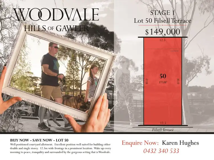 Main view of Homely land listing, Lot 50, 20 Filsell Terrace, Gawler South SA 5118
