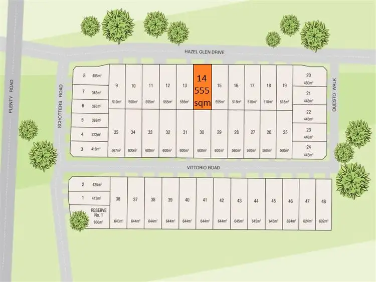 Second view of Homely land listing, 359 (Lot 14) Hazel Glen Drive, Mernda VIC 3754