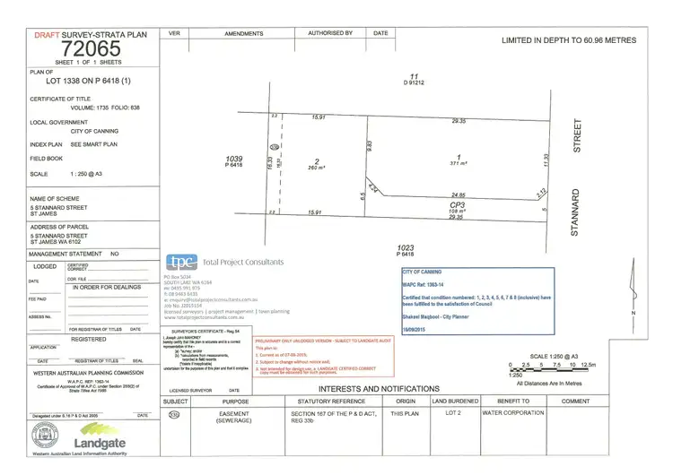 Third view of Homely land listing, 5A Stannard Street, St James WA 6102