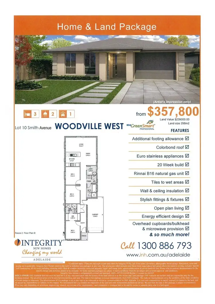 Third view of Homely land listing, LOT 11, 15 Smith Avenue, Woodville West SA 5011