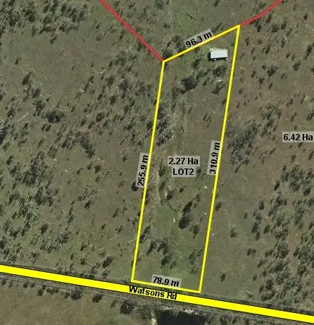 Main view of Homely land listing, Lot 2 WATSONS ROAD, Atkinsons Dam QLD 4311