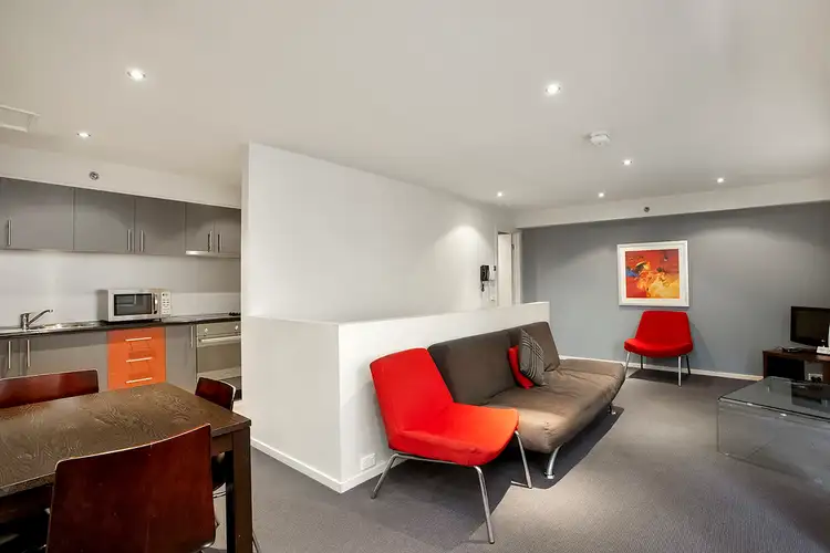 Second view of Homely apartment listing, 1407/325 Collins Street, Melbourne VIC 3000