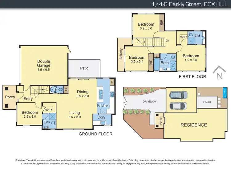 Sixth view of Homely townhouse listing, 1-7/4-6 Barkly Street, Box Hill VIC 3128