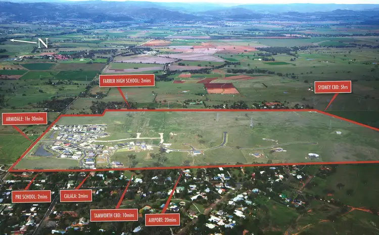 Fifth view of Homely land listing, Lot 1602 Falcon Drive, Tamworth NSW 2340