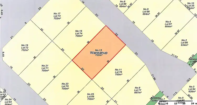 Second view of Homely land listing, 13 Peppertree Close, Wannanup WA 6210