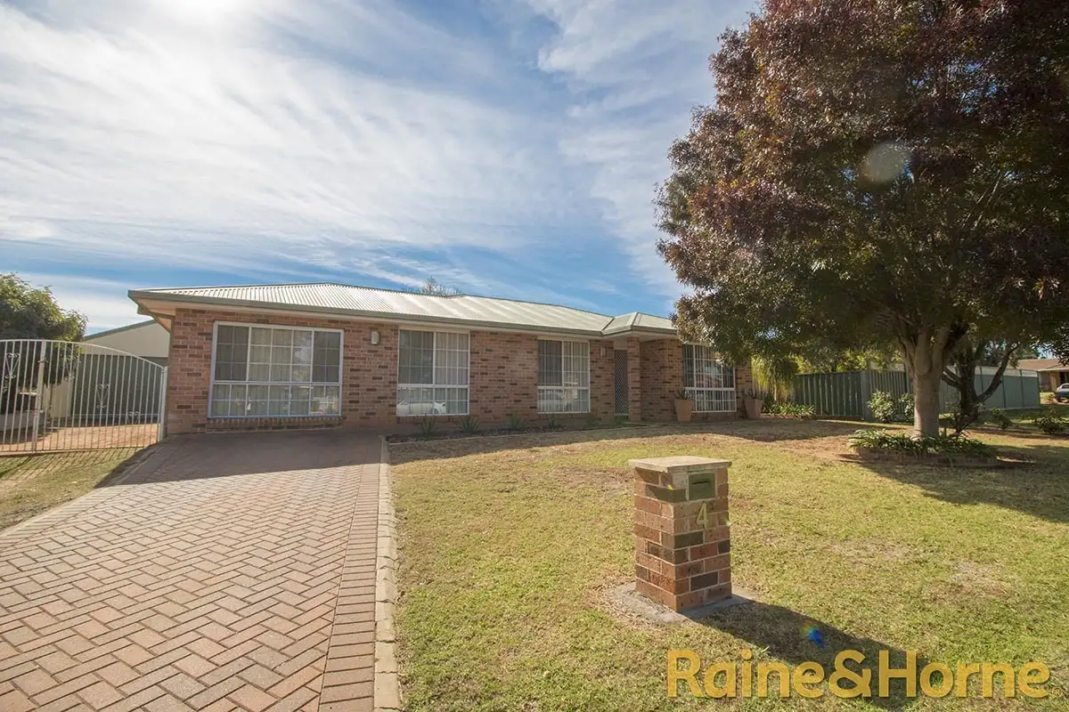 Main view of Homely house listing, 4 Sloman Close, Dubbo NSW 2830