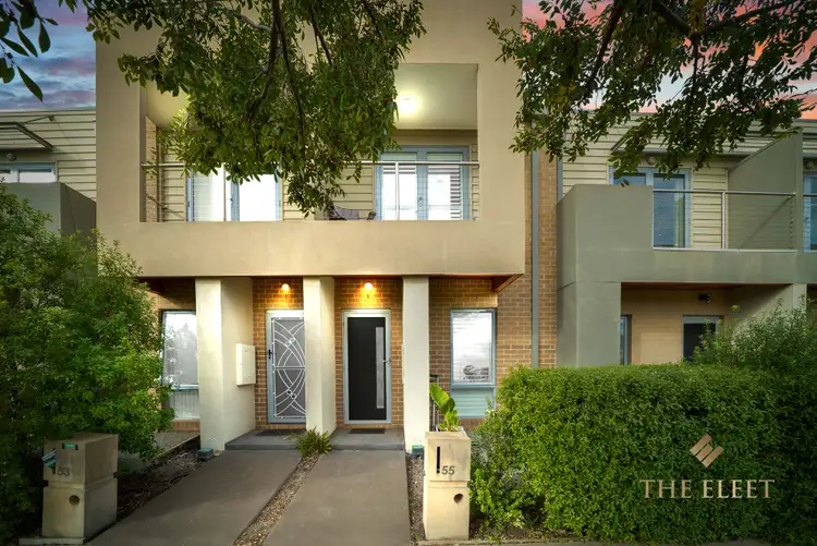 Main view of Homely townhouse listing, 55 BARRON STREET, Tarneit VIC 3029