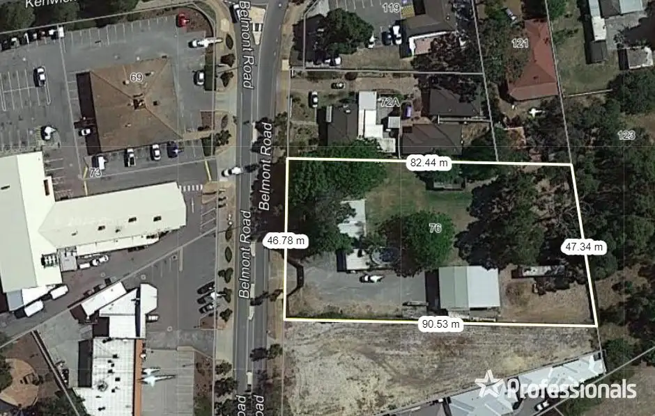 Main view of Homely house listing, 76 Belmont Road, Kenwick WA 6107