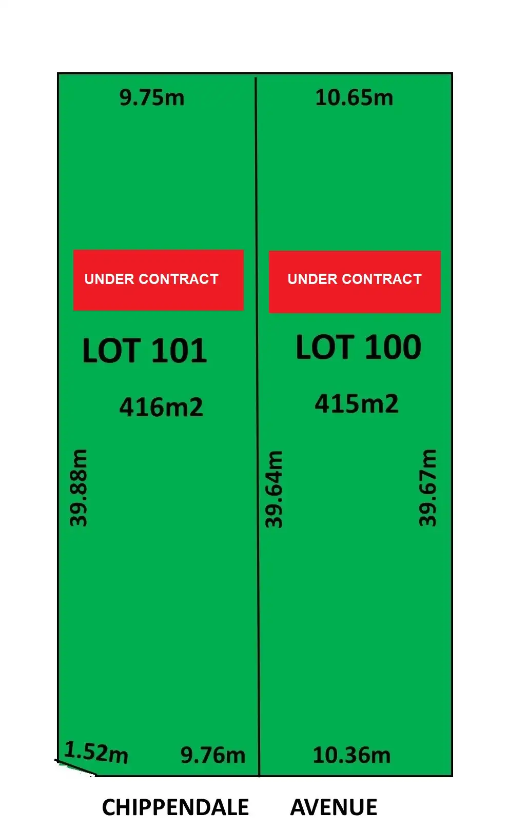 Main view of Homely land listing, LOT 100 & 101, 10 Chippendale Avenue, Fulham SA 5024
