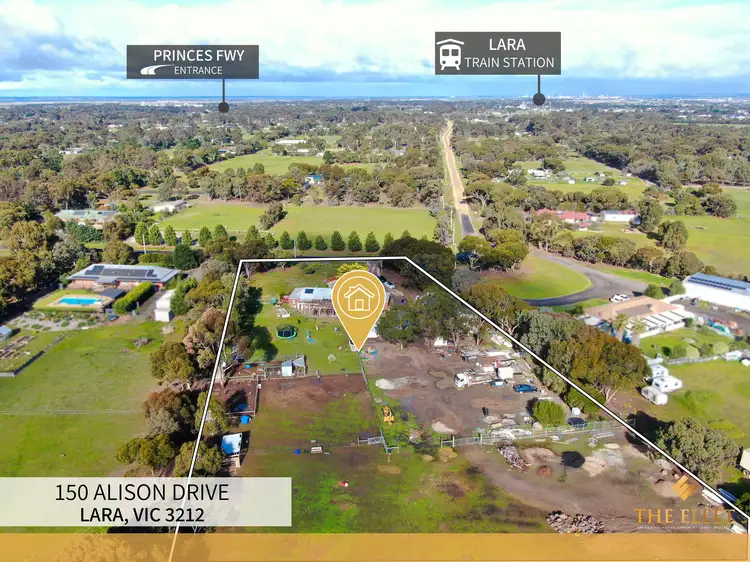 Main view of Homely rural property listing, 150 Alison Drive, Lara VIC 3212