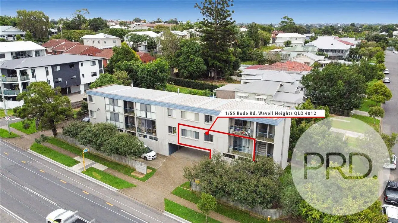 Main view of Homely unit listing, 1/55 Rode Road, Wavell Heights QLD 4012