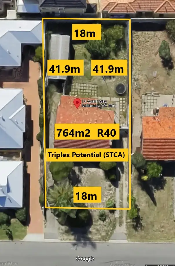 Main view of Homely house listing, 13 Apara Way, Nollamara WA 6061