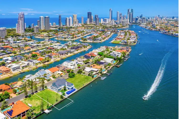 Main view of Homely land listing, 123 Commodore Drive, Paradise Waters QLD 4217