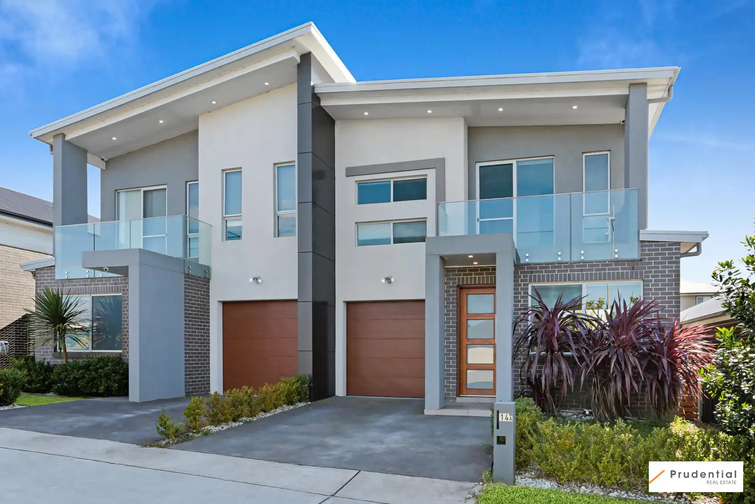 Main view of Homely semi-detached listing, 14A Holden Drive, Oran Park NSW 2570
