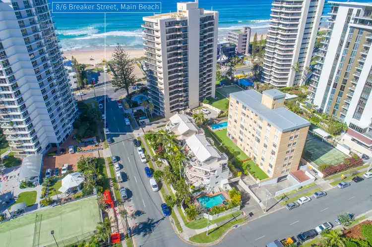 Fifth view of Homely apartment listing, 8/6 Breaker Street, Main Beach QLD 4217