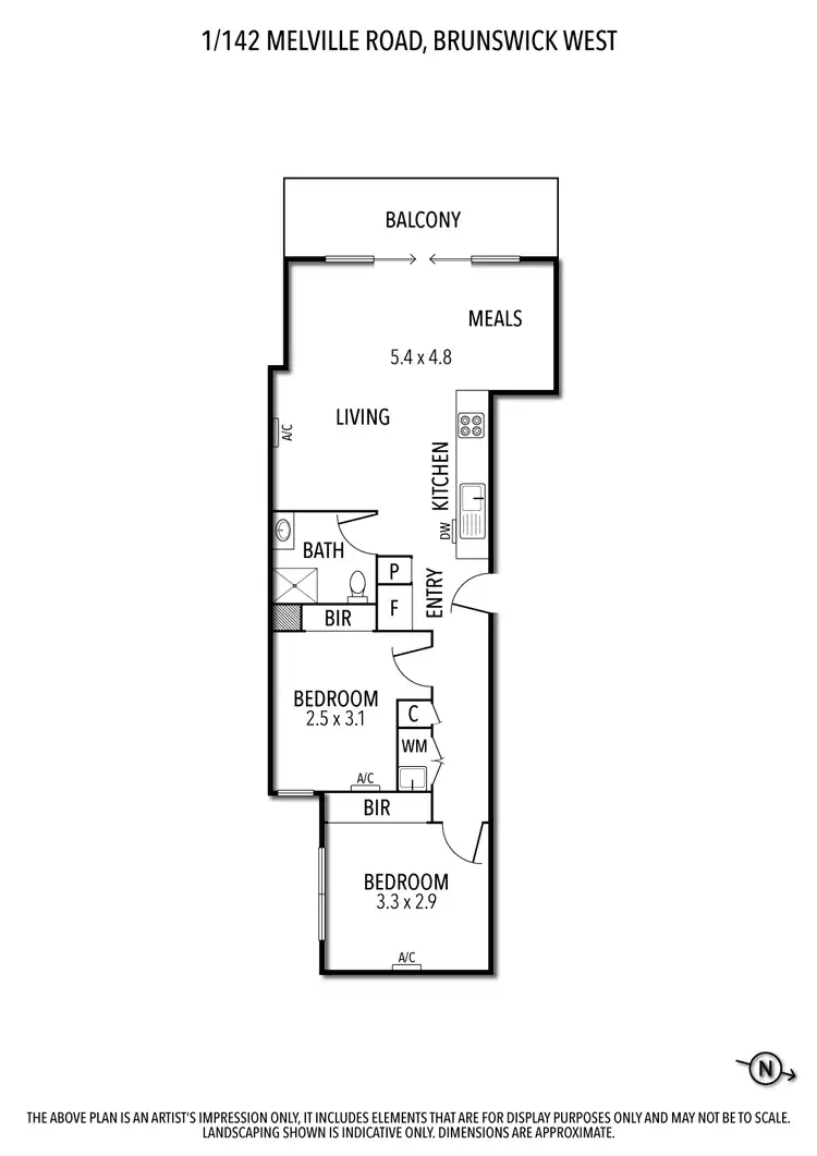 Seventh view of Homely apartment listing, 1/142 Melville Road, Brunswick West VIC 3055
