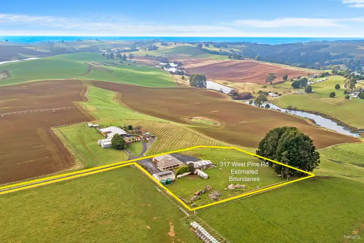 Main view of Homely rural property listing, 317 West Pine Road, Penguin TAS 7316