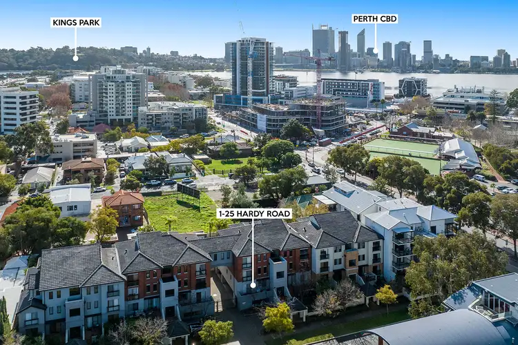 Second view of Homely apartment listing, 1/25 Hardy Street, South Perth WA 6151