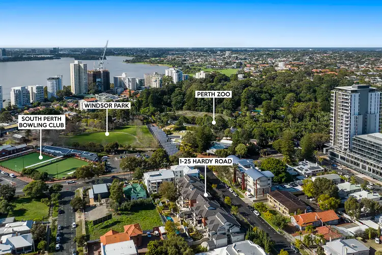 Third view of Homely apartment listing, 1/25 Hardy Street, South Perth WA 6151