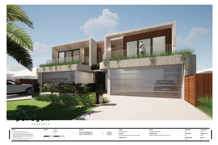 Third view of Homely land listing, 43A Virgil Avenue, Yokine WA 6060