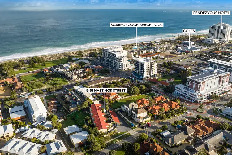 Main view of Homely unit listing, 9/51 Hastings Street, Scarborough WA 6019