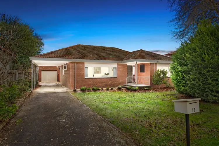 Main view of Homely house listing, 18 Bursaria Avenue, Ferntree Gully VIC 3156