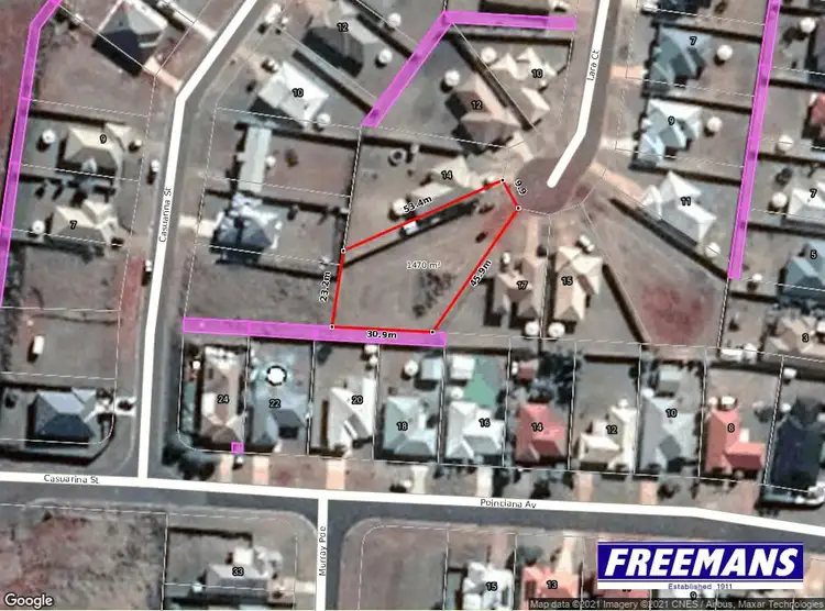 Main view of Homely land listing, 16 Lara Court, Kingaroy QLD 4610