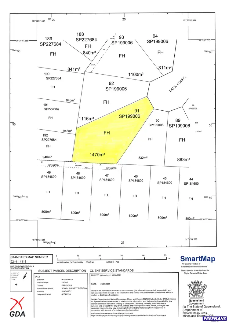 Third view of Homely land listing, 16 Lara Court, Kingaroy QLD 4610