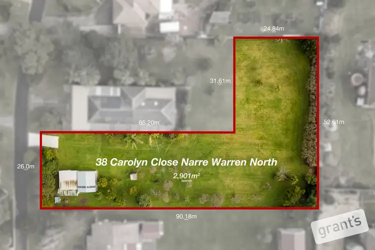 Main view of Homely land listing, 38 Carolyn Close, Narre Warren North VIC 3804