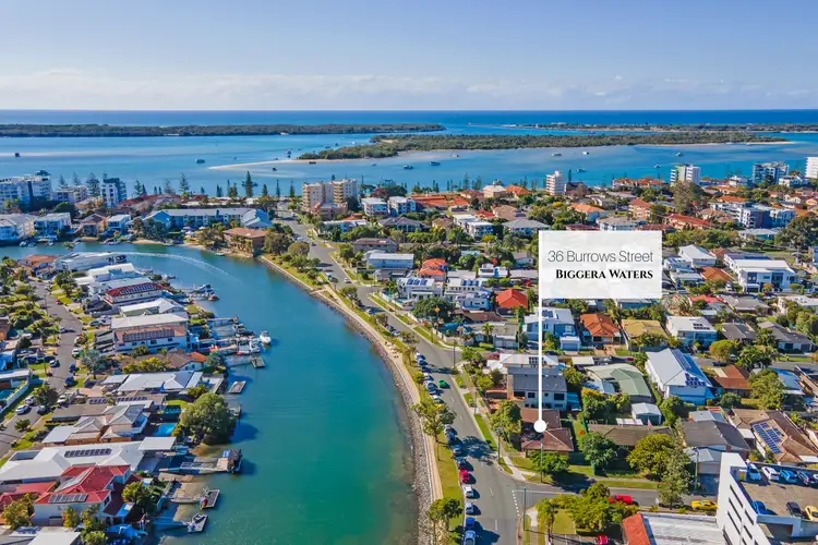 Main view of Homely house listing, 36 Burrows Street, Biggera Waters QLD 4216